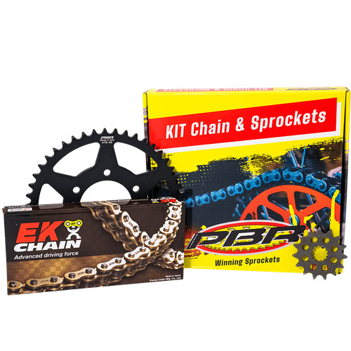 Kit trasmissione pbr catena - catena, ek